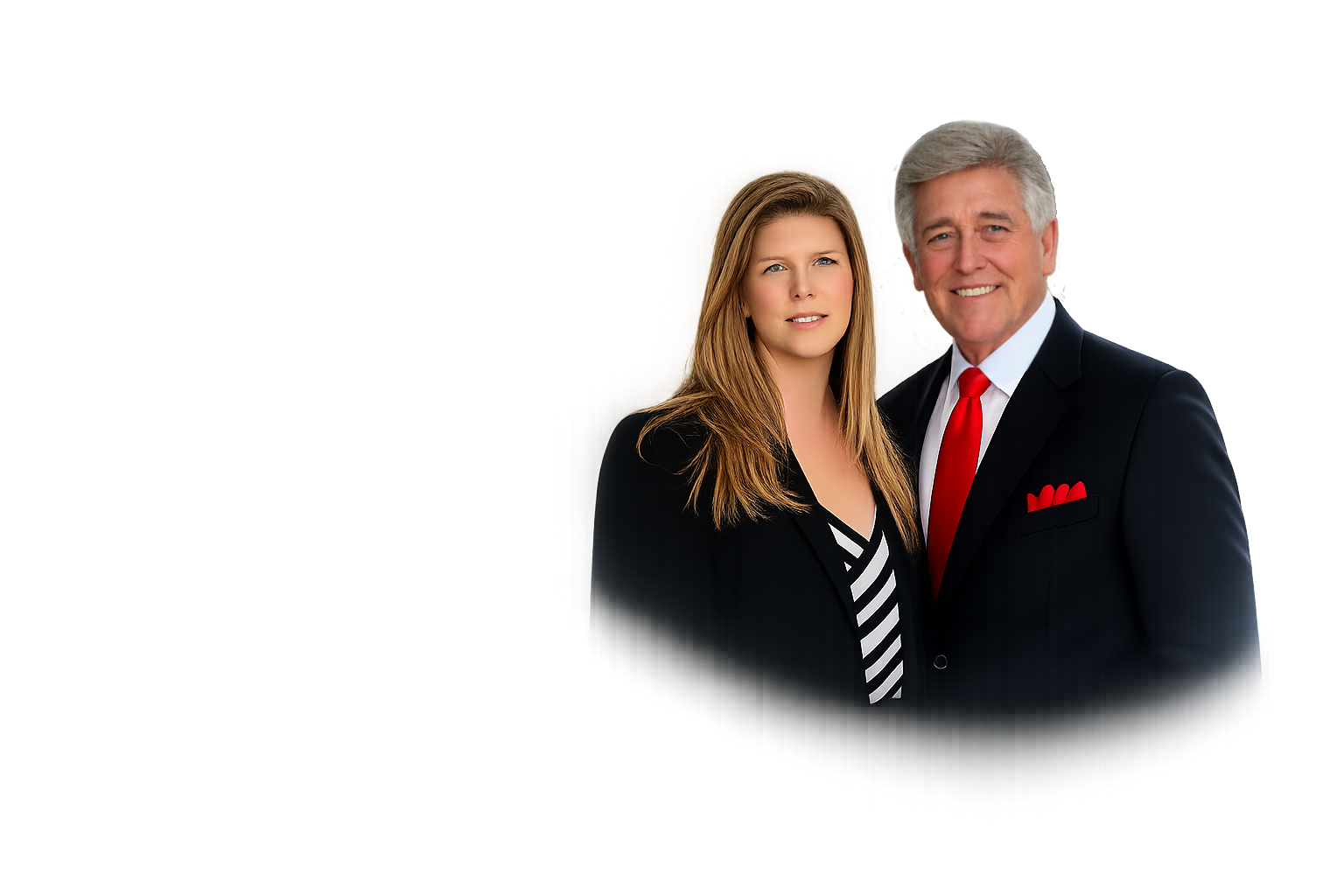 Stevens Law Firm attorneys pictured within the redesigned website